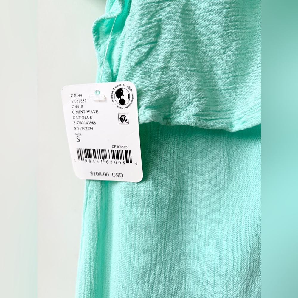 BNWT Free-est Oceans Maxi Dress Mint Wave - Picture 9 of 16